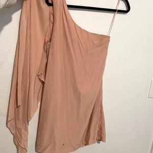ARC NC pink one shoulder dress